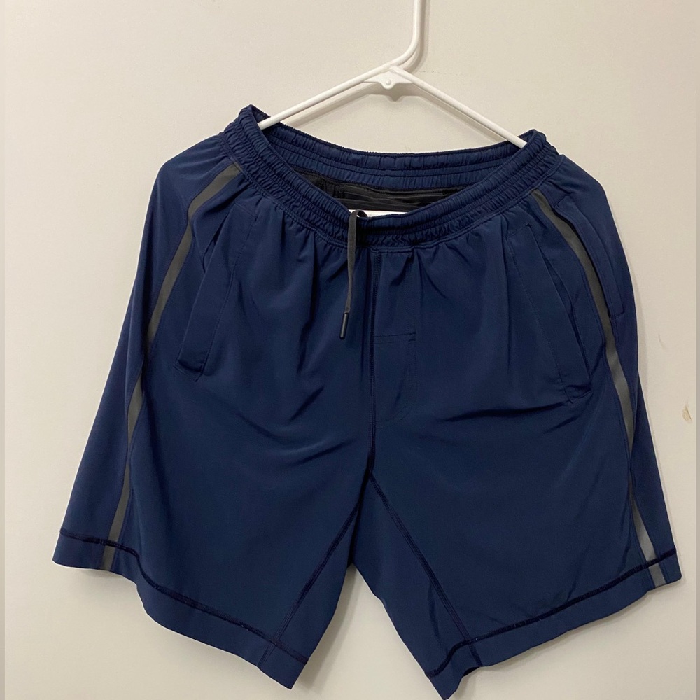 lululemon athletica Men's Navy Athletic Shorts